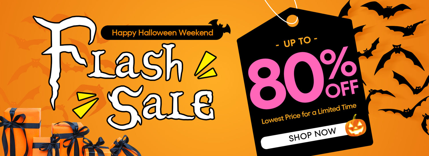 Happy Halloween Flash Sale