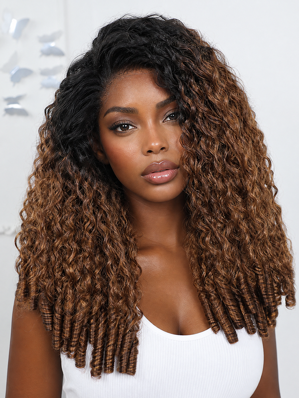 Burmese curly wig
