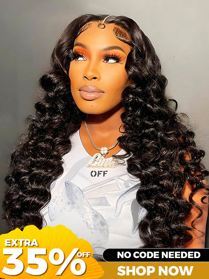 [Clearance Sale] CurlyMe New Wand Curl Hairstyle Wear Go Wig Glueless Pre-cut HD Lace Wig Pre-plucked