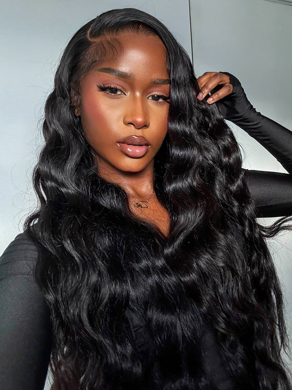 CurlyMe Loose Deep Wave Hair 13x6 Lace Front Wigs Unprocessed Hair On Sale