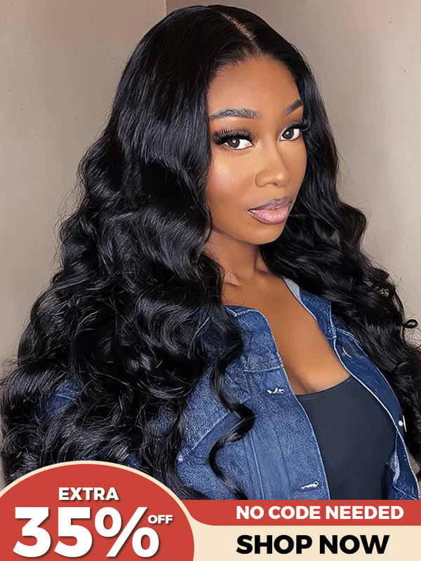 [Clearance Sale] Wear Go Glueless Body Wave Hair Pre-cut 6x4 Lace Wig Pre-plucked