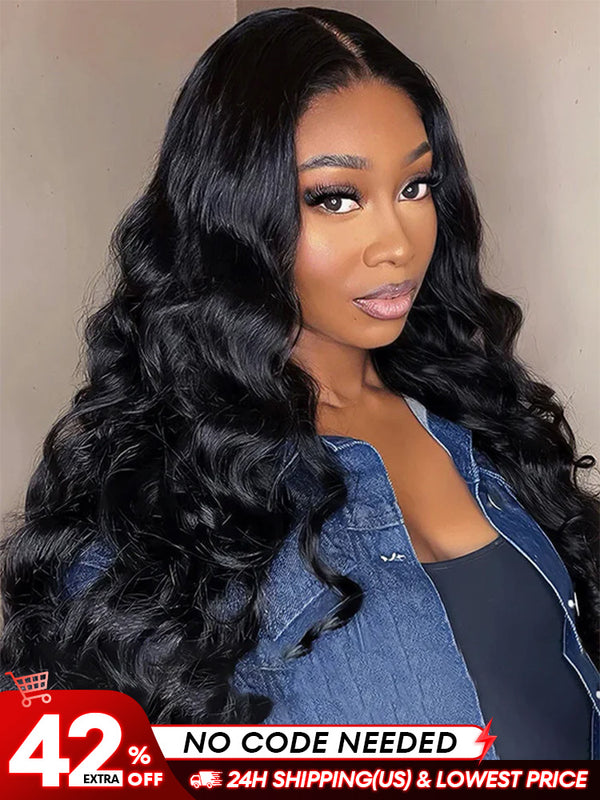 [Clearance Sale] Wear Go Glueless Body Wave Hair Pre-cut 6x4 Lace Wig Pre-plucked