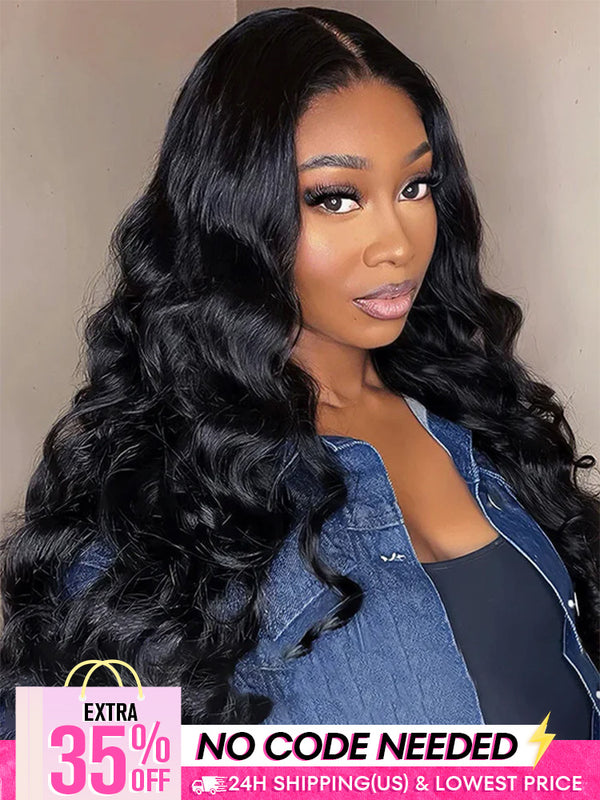 [Clearance Sale] Wear Go Glueless Body Wave Hair Pre-cut 6x4 Lace Wig Pre-plucked