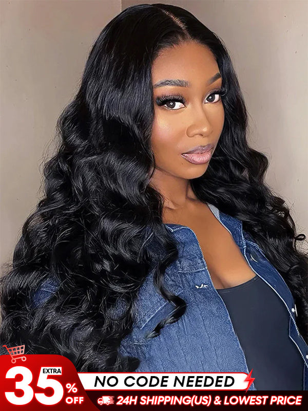 [Clearance Sale] Wear Go Glueless Body Wave Hair Pre-cut 6x4 Lace Wig Pre-plucked