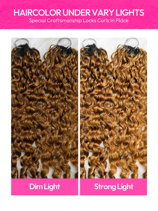 #27 Honey Blonde Crochet Hair