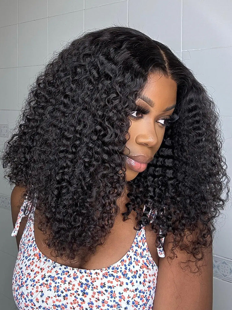 burmese curly 360 glueless wig