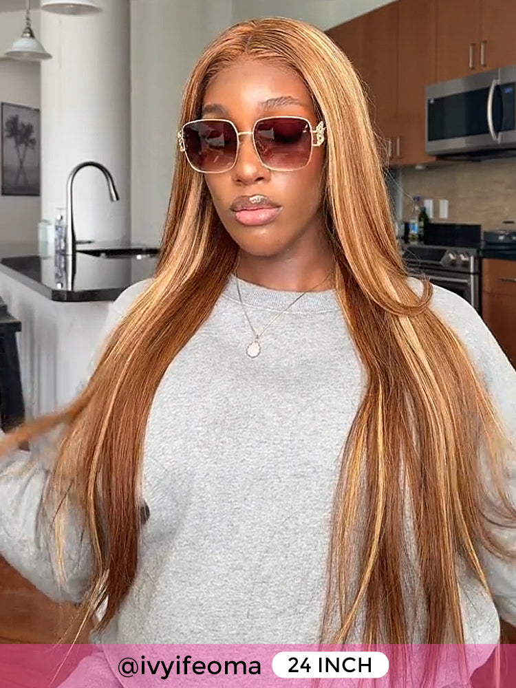 24 inch highlight wig