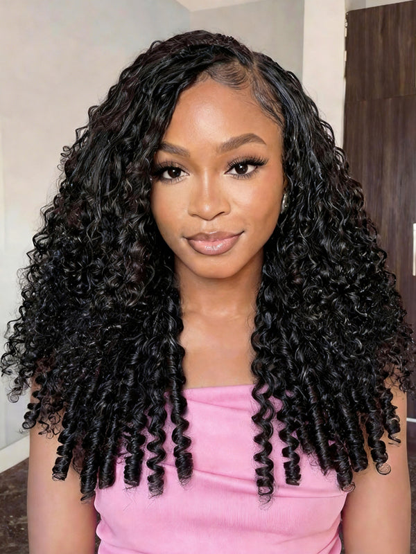 human crochet hair