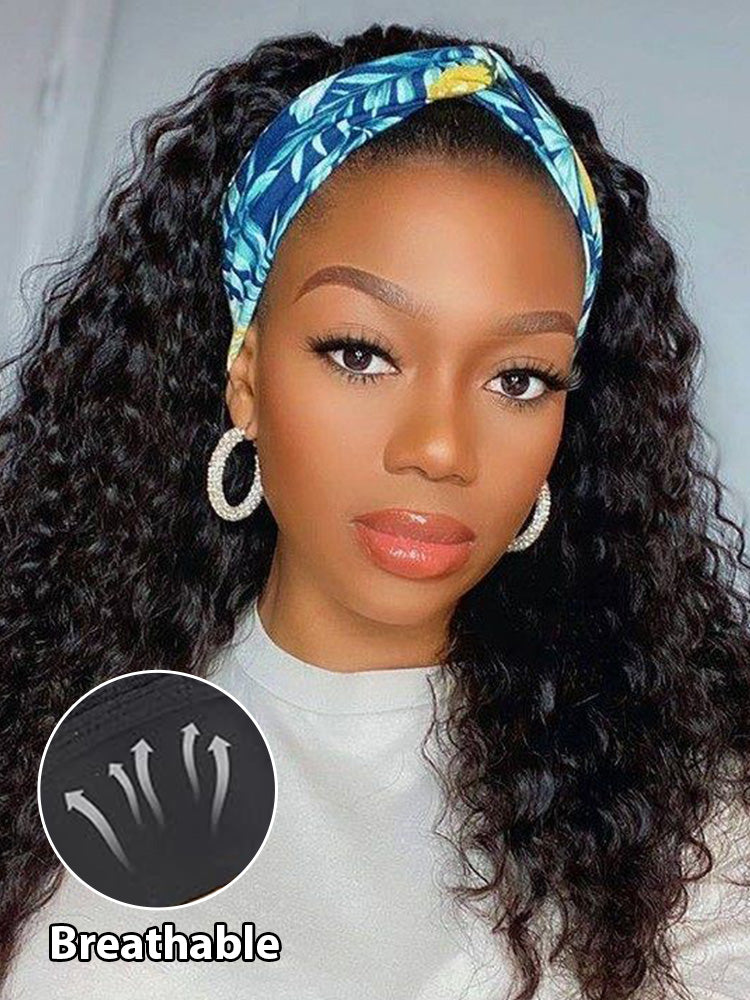 20 inch curly wig