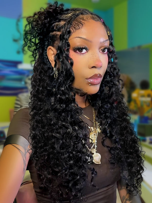 Half-Braid Half-Crochet Style