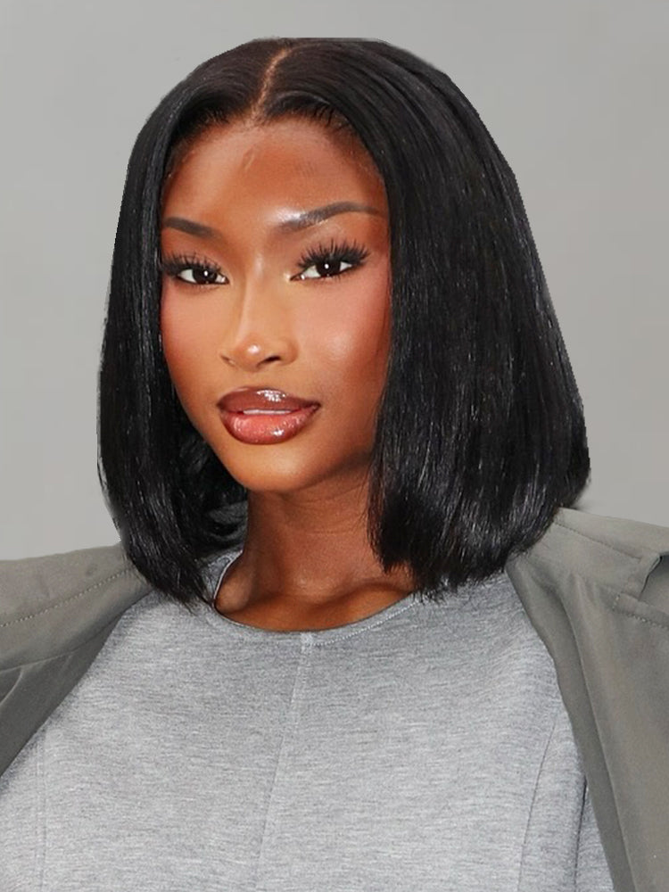 lace closure bob wig