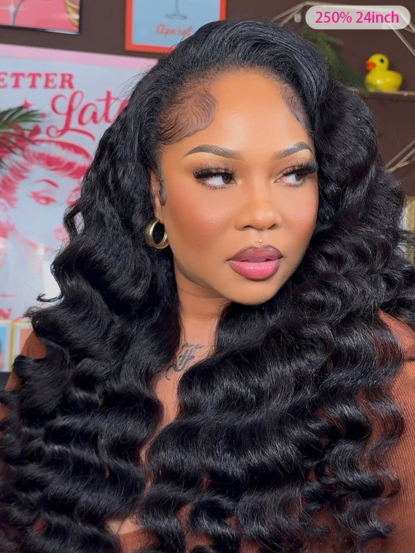 CurlyMe 3 In 1 Half Wig Kinky Straight Glueless Install Half Wig With Drawstring Beginner Friendly
