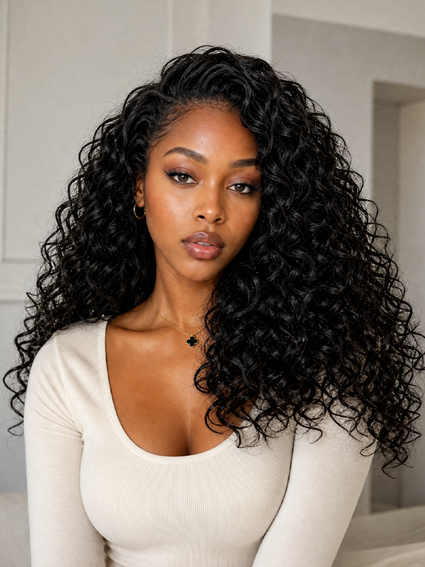 Indian curly wig
