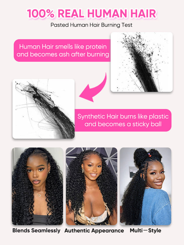 My Summer Savior: CurlyMe Crochet Human Hair 2 human crochet hair extensions