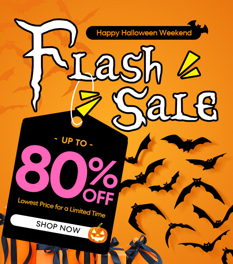 Happy Halloween Flash Sale