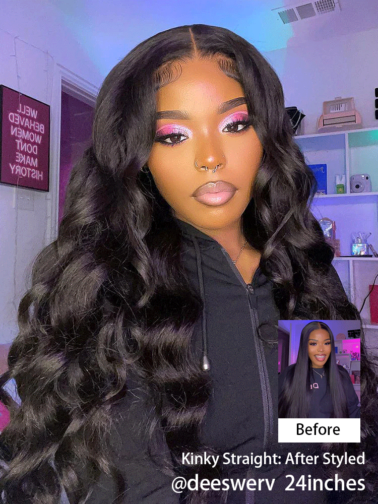 blow out lace closure wig