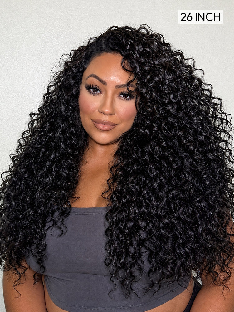 CurlyMe Hair Indian Curly Half Wig