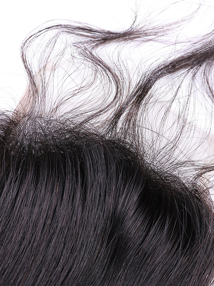 Loose Wave Natural Black Hair 5x5 Lace Closure, 4x4 Lace Closure