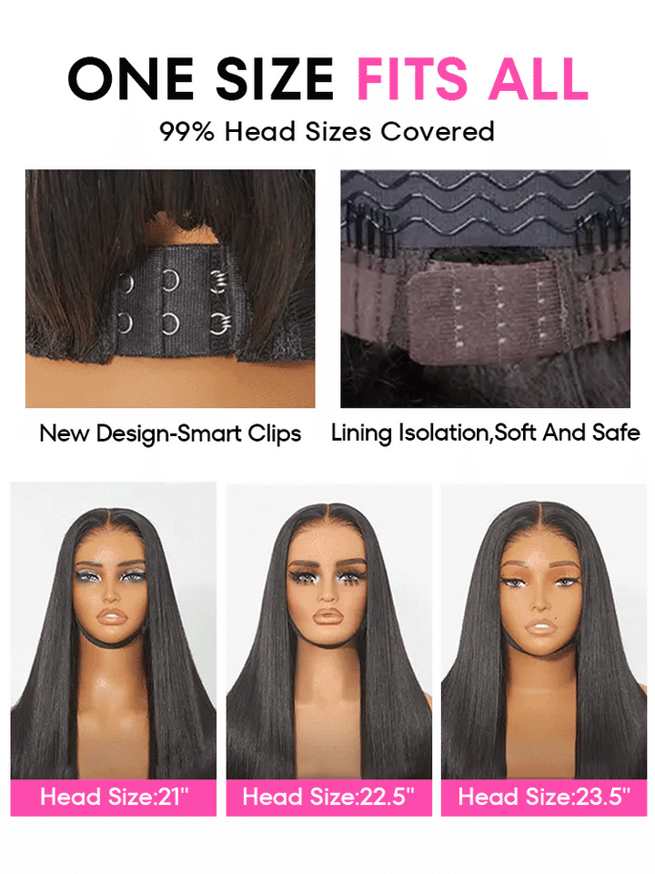 CurlyMe Highlight Balayage Color Body Wave 9x6 T Part Glueless Wig Pre-cut Lace Wear Go Wig