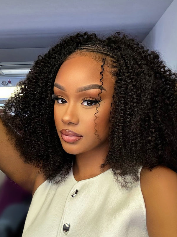 Crochet Hair vs. V-Part Wig: Which One Is for You? 4 natural-looking human crochet hair