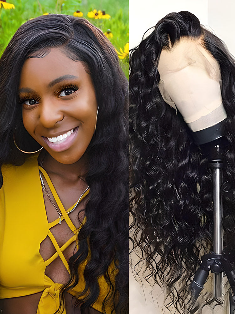Loose Wave Hair 13x4 Swiss HD Lace Front Wigs For Sale - CurlyMe Hair