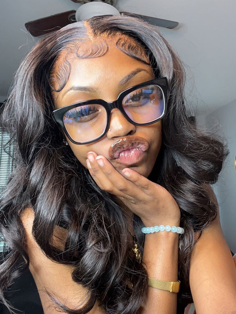 body wave lace front wig for black friday