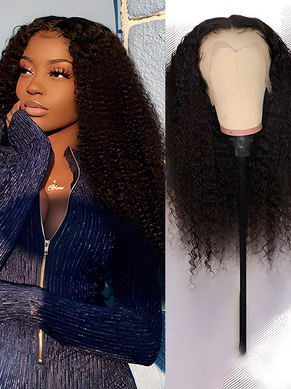 Acheter maintenant Payer plus tard Perruques Kinky Curly 13x4 HD Lace Wigs