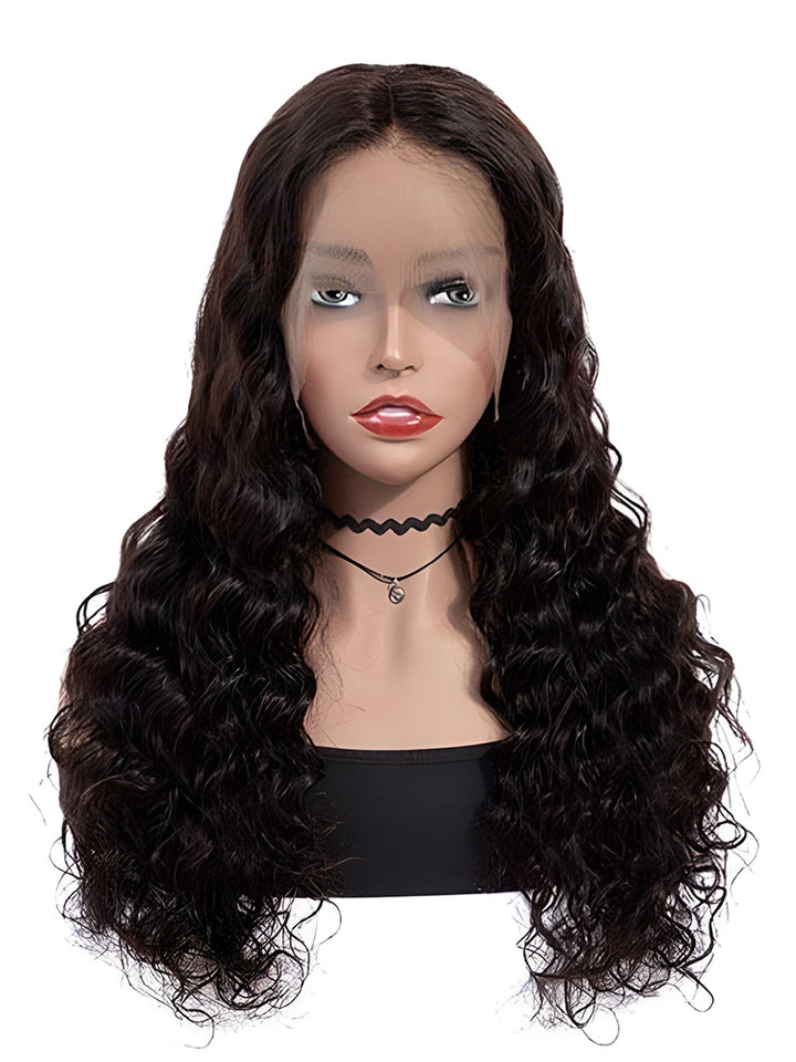 CurlyMe Loose Wave Hair 13x4/13x6 Transparent Lace Front Wigs