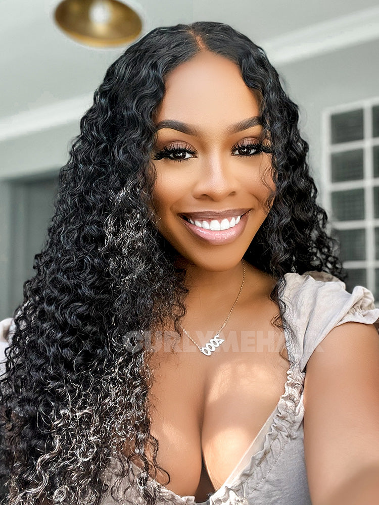 Buy Now Pay Later Wigs Kinky Curly 13x4 HD Lace Wigs