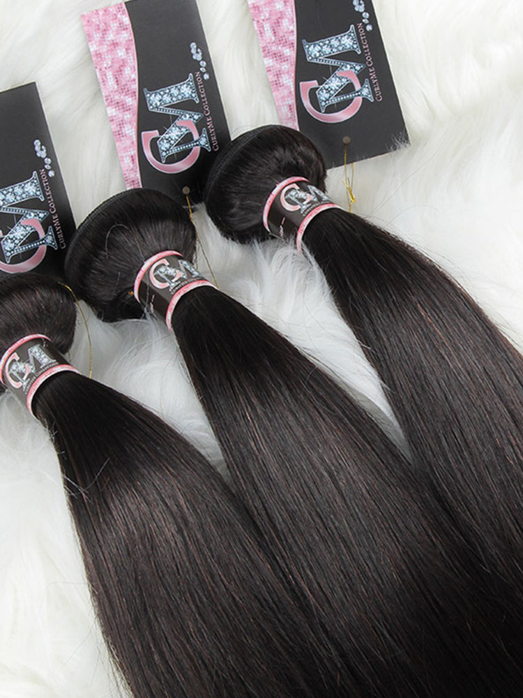 straight human hair bundle