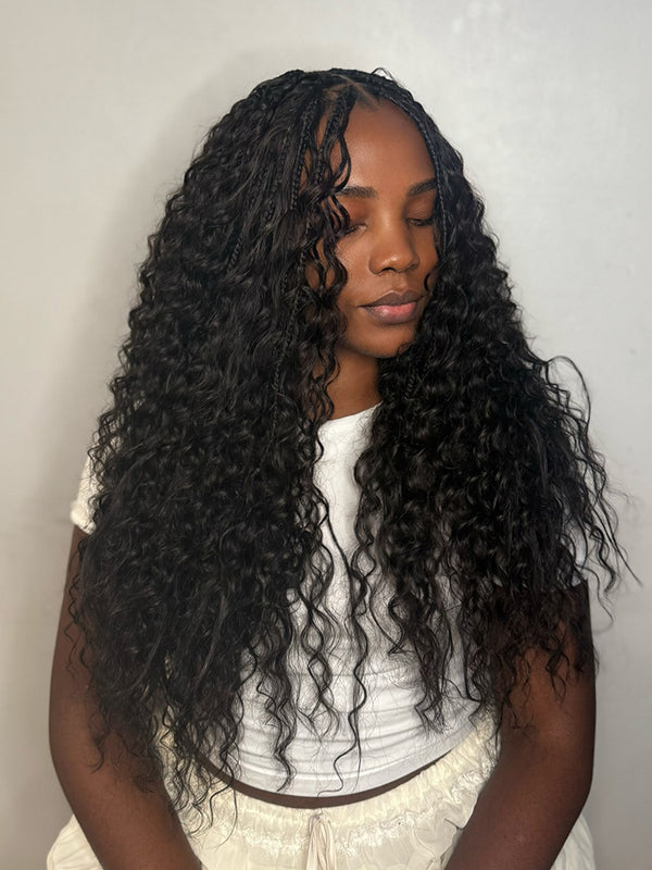 CurlyMe water wave crochet hair