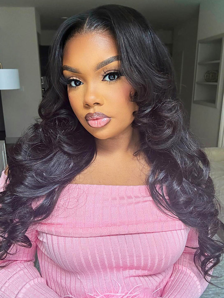 [Clearance Sale] Wear Go Glueless Body Wave Hair Pre-cut 6x4 Lace Wig Pre-plucked