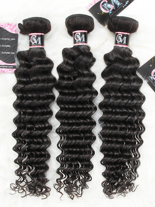 Deep Wave Pink Lemon Hair Bundles 1/3/4Pcs