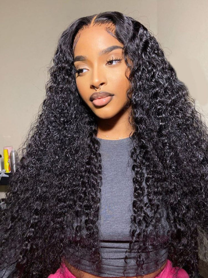 [Clearance Sale]CurlyMe7x5 HD Lace 250% Full Density Glueless Wig Wear Go Pre Cut Lace Closure Wig