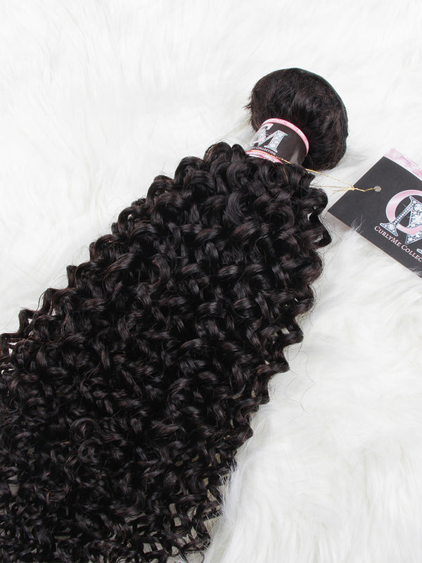 Kinky Curly Pink Lemon Hair Bundles Human Hair 1/3/4Pcs