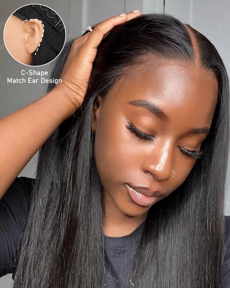 m cap straight 22 inch wig length