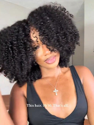 Afro Kinky Curly Bleached Knots 7x5 Pre-Cut HD Lace Wear Go Wig