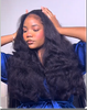 CurlyMe 3 In 1 Half Wig Kinky Straight Glueless Install Half Wig With Draw-string Beginner Friendly