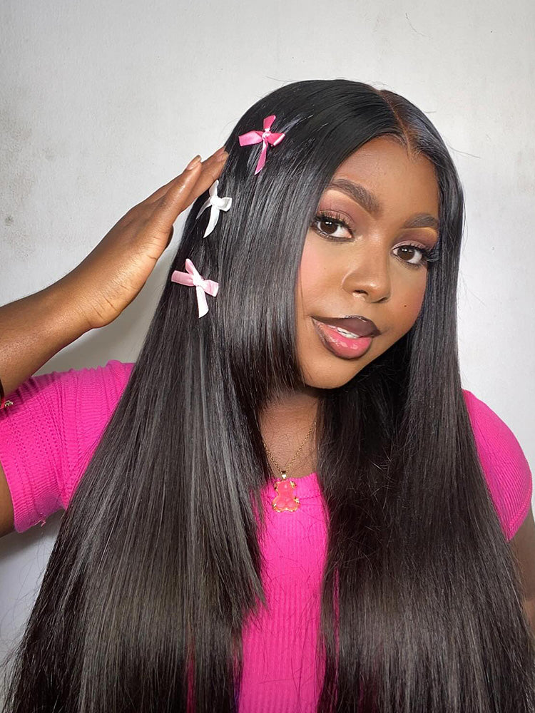 butterfly cut bleached knots wigs
