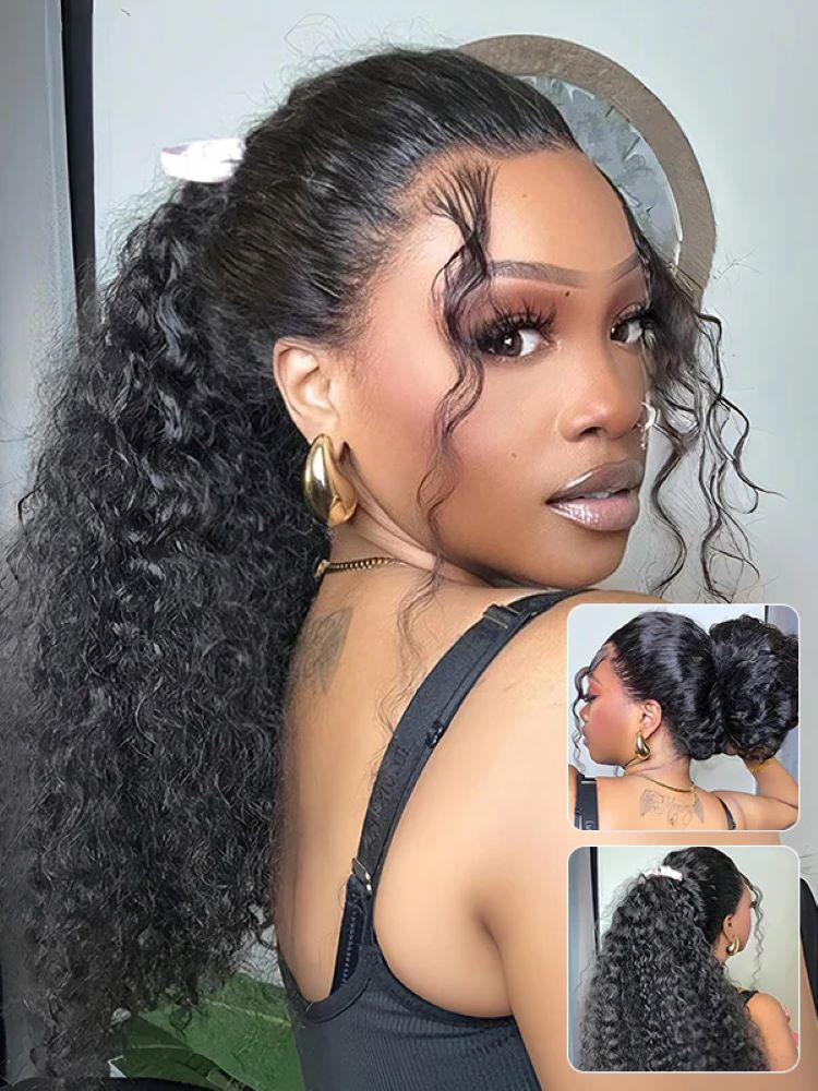 360 glueless lace wig