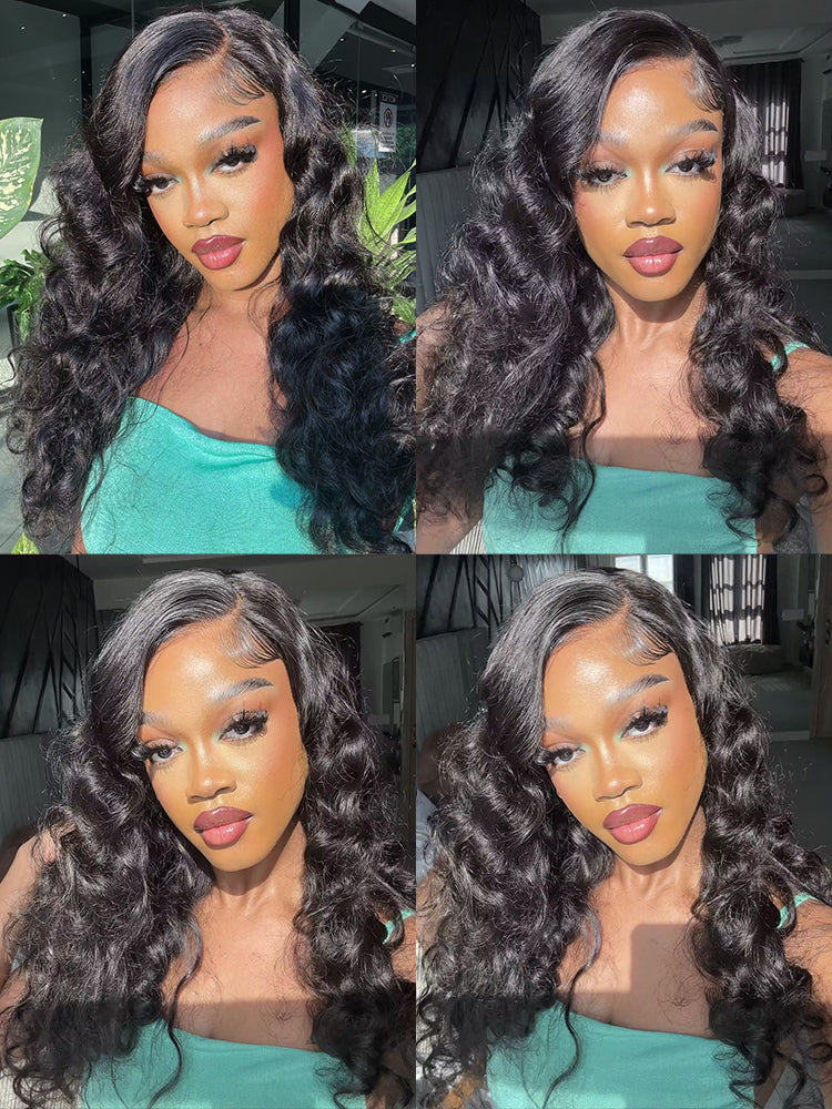 wand curls glueless lace front wig