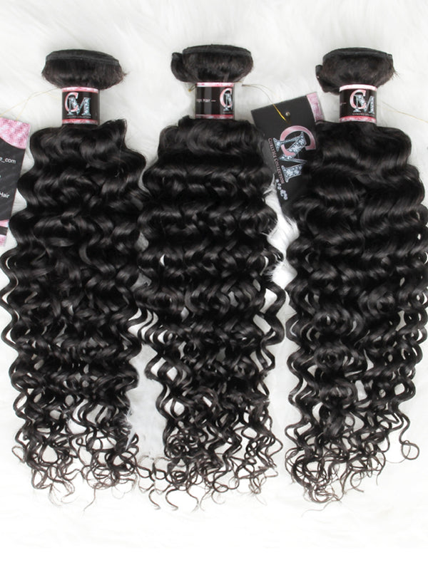 Water Wave Pink Lemon Hair Bundles 1/3/4Pcs